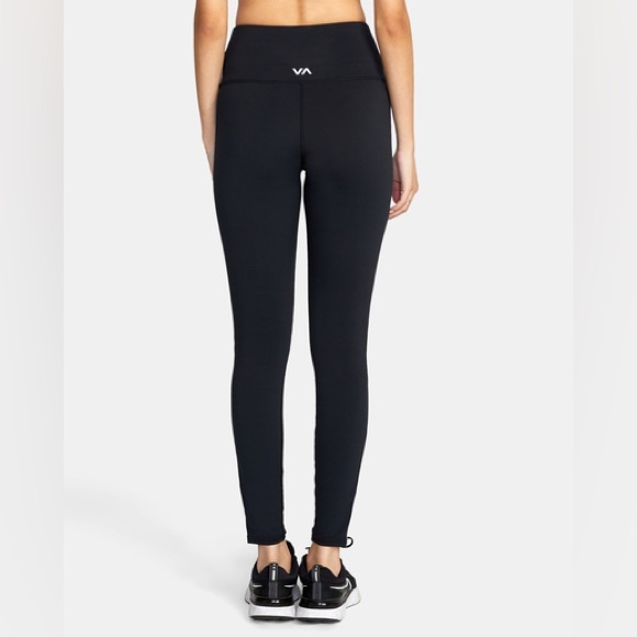 NWT - RVCA: ELASTIC SIDE WORKOUT LEGGINGS Sz: S/8 - Picture 4 of 7